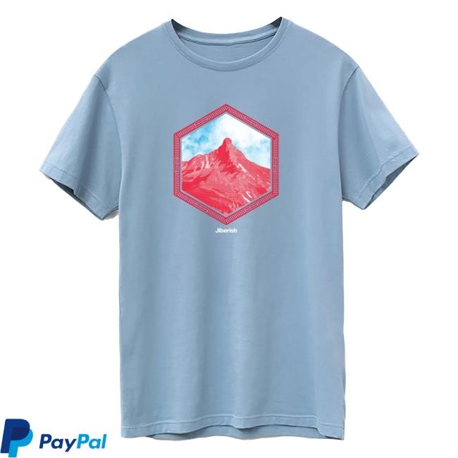 Official Jiberish Clothing Jiberish Romsdalen Supima Black Tees