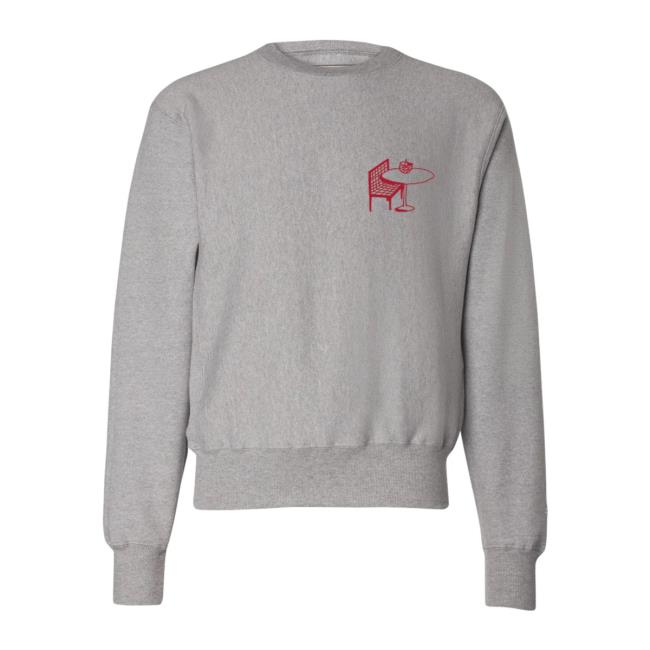 Alison Roman Merch Dining In Table For One Please Hooded Sweatshirt