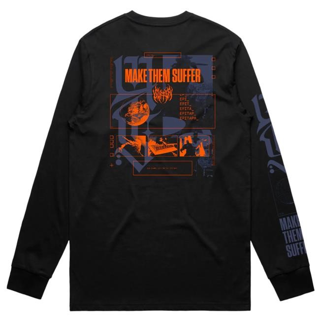 Make Them Suffer - Monogram Long Sleeve Shirt Make Them Suffer Merch