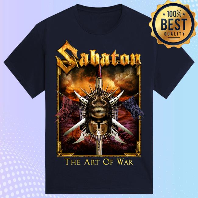 Official Sabaton Merch Store Sabaton The Art Of War T-Shirts Sabaton Shop