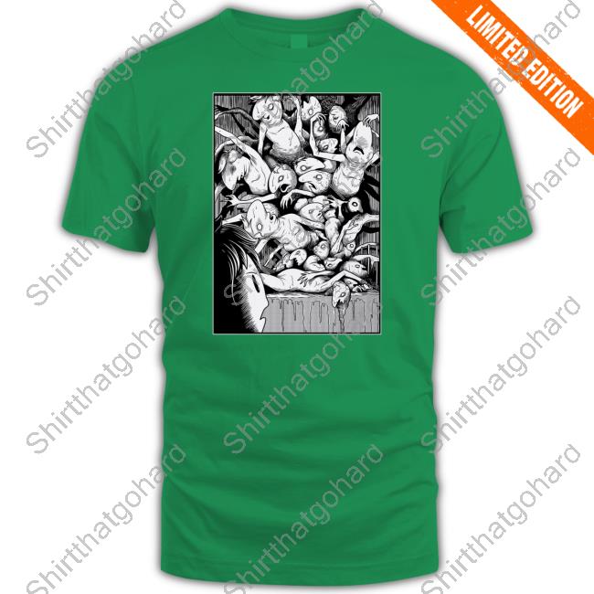 Oneyplays Merch Horror Manga Boys 3 T Shirts Sharkrobot