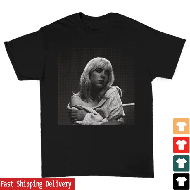 Official Interscope Records Billie Eilish Merch Store Basics Collection - Tear Drop Attractive Shirt Billie Eilish Apparel Clothing Shop