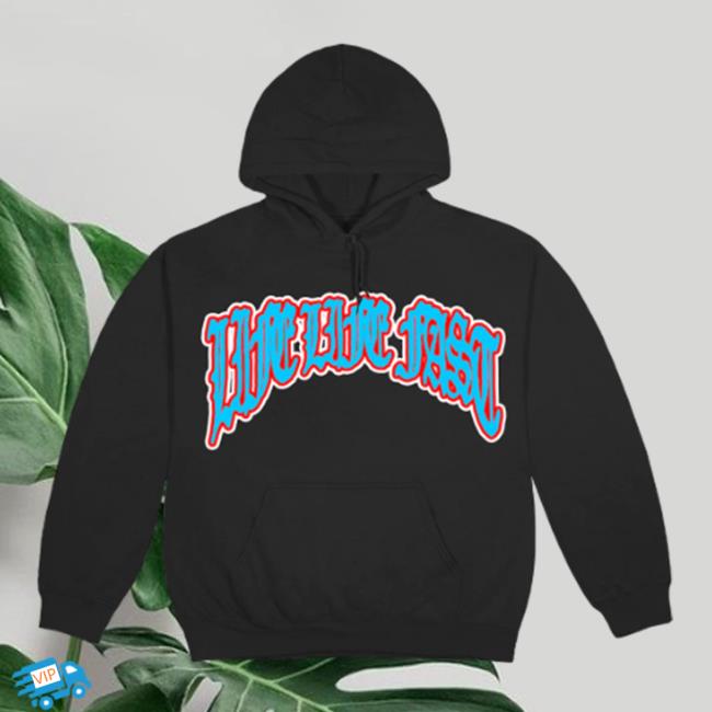 Official Live Life Fast Angel Hoodie