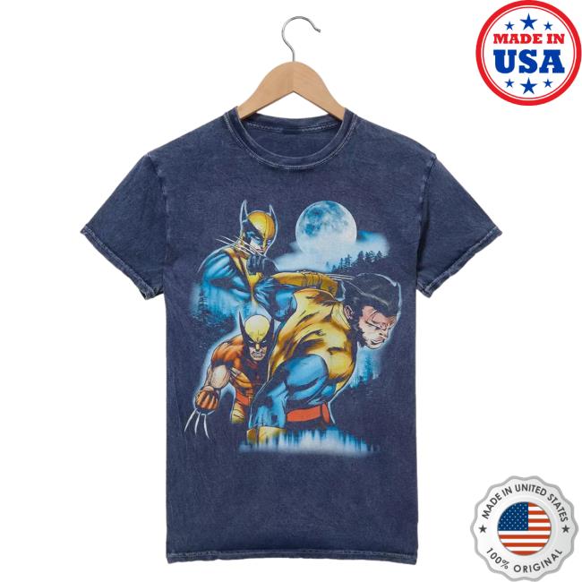 Official Box Lunch Merch Store Box Lunch Marvel X-Men Wolverine Scenic New Shirt BoxLunch Exclusive Box Lunch Apparel Clothing Shop
