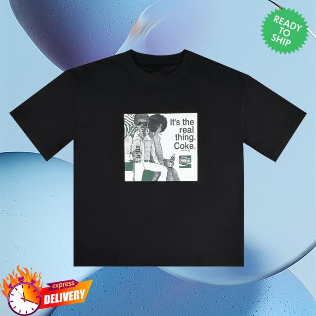 Official Crenshaw Skate Club Csc X Coca - Cola Its The Real Thing Hot Shirt Crenshawskateclub