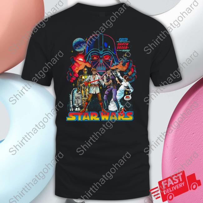 Star Wars New Hope Comic Book Cover Shirt