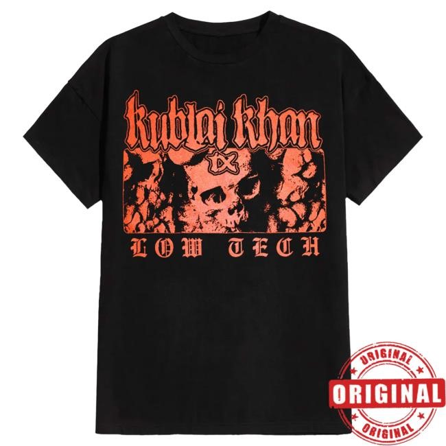 Official Nuclear Blast Merch Shop Kublai Khan Tx - Low Tech - New Shirt Kublai Khan Tx Apparel