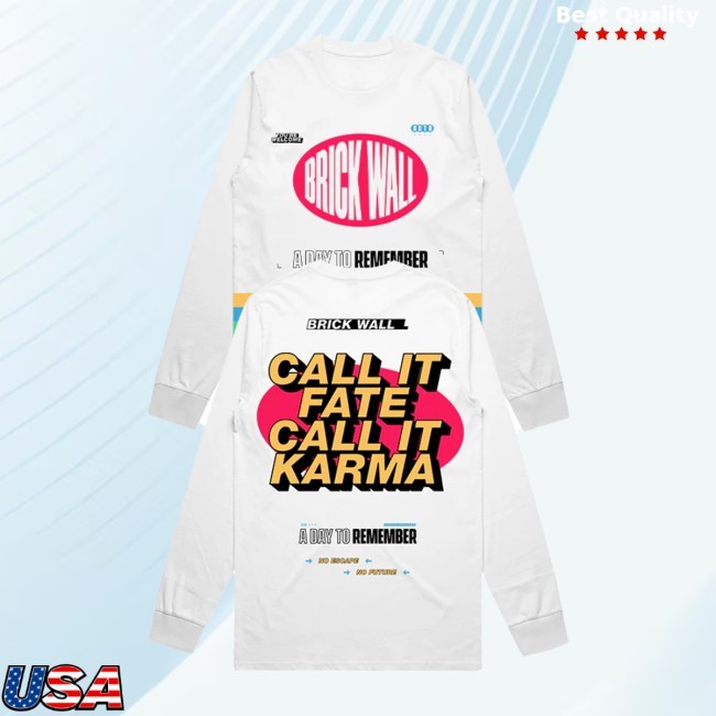 ADTR Merch Brick Wall Long Sleeve A Day To Remember