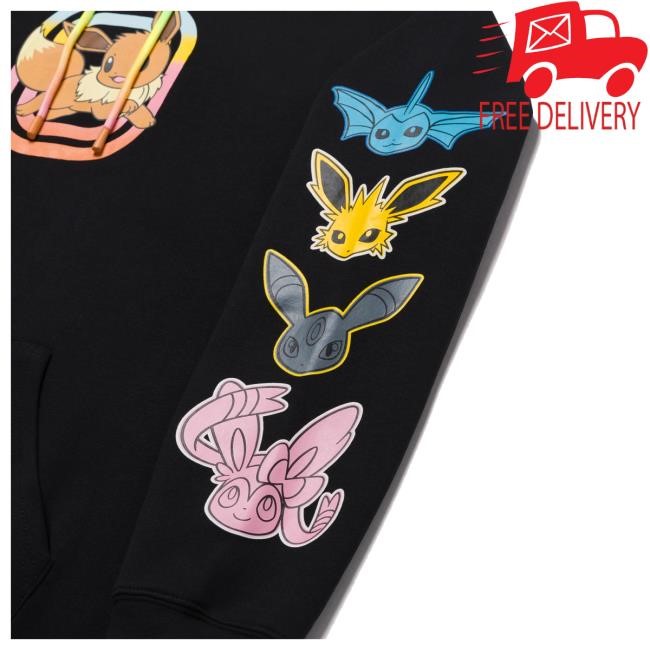 Overtime | Pokémon Eevee Evolution Classic | Buy Official Overtime TV Merch Hoodies