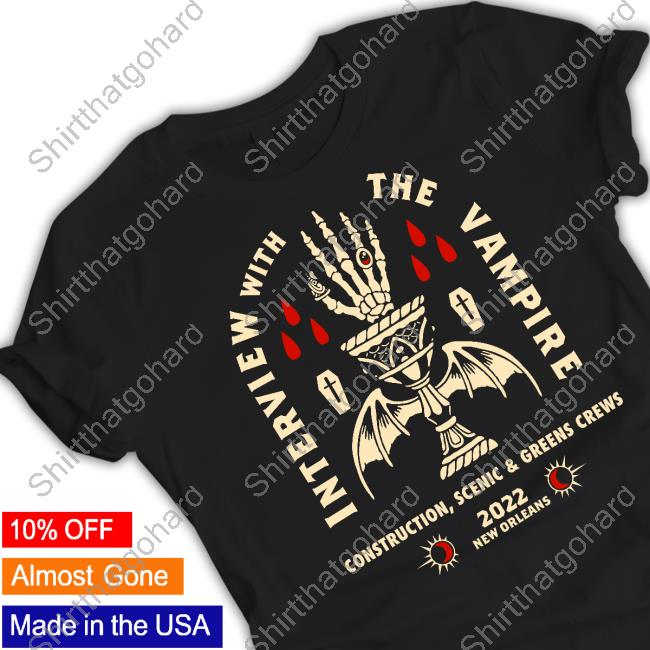 Official Interview With The Vampire Shirts