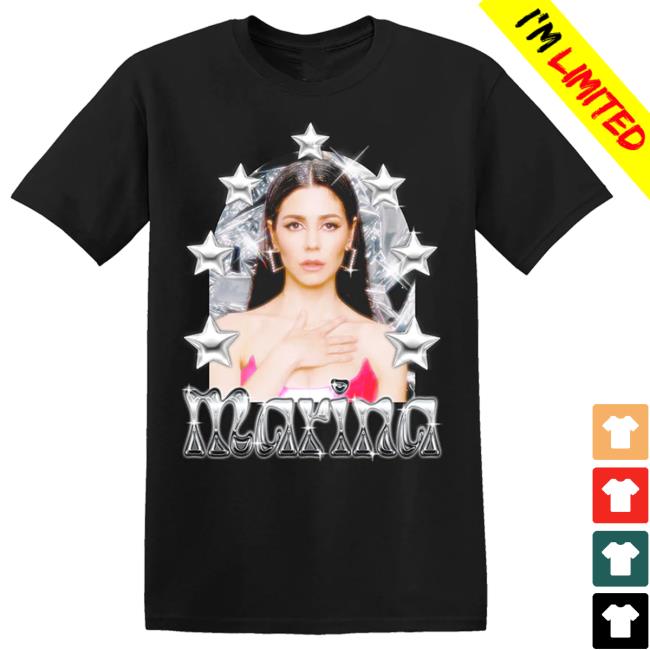 Chrome Stars Tour Shirt Marina Merch Shop
