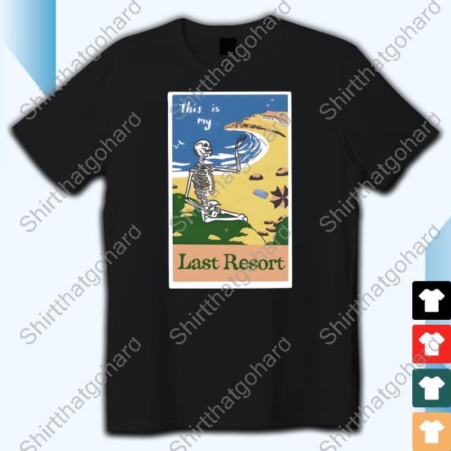 Official Papa Roach Merch Papa Roach Last Resort Skeleton Shirt