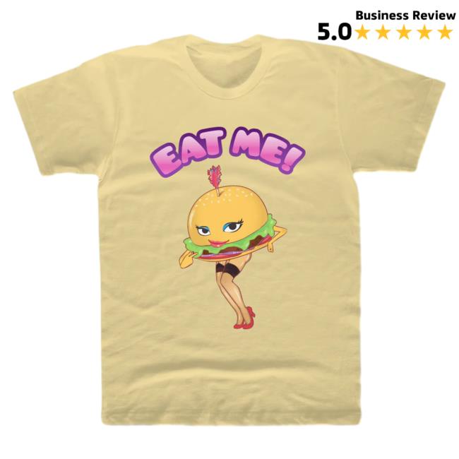 Official Hello Merch Broken Lizard Eat Me Yellow Haze T Shirt BrokenLizard HelloMerch