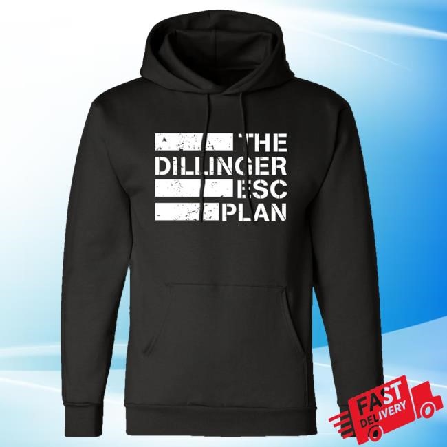 Official Sumerian Records Merch Store The Dillinger Escape Plan - Logo Popover Hoodie (Black)