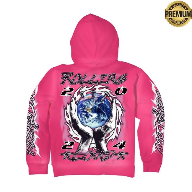 RL 24 Worldwide Faded Rose LS Rolling Loud Shop