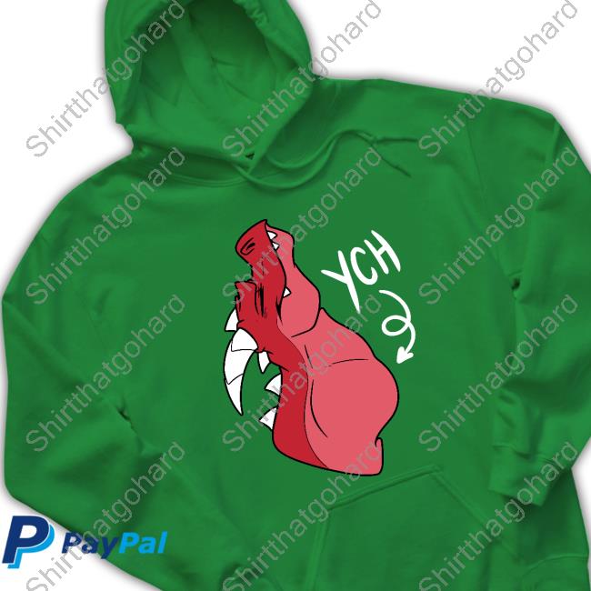 Dragon Gulp Ych T-Shirt Red
