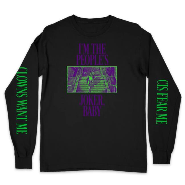 Official I'm The People's Joker, Baby Long Sleeve T Shirt