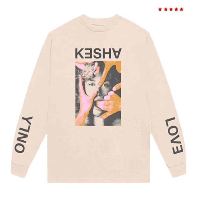Kesha Merch Only Love Tour 2023 Crewneck Sweatshirt