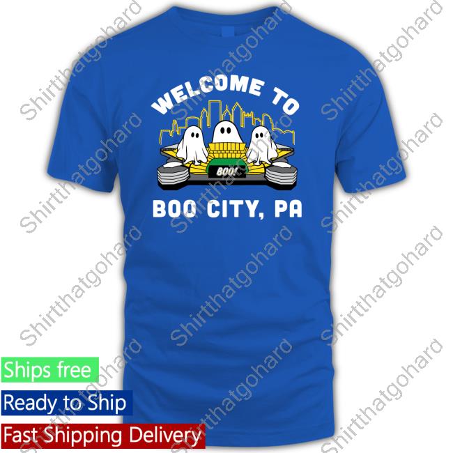 Official Welcome To Boo City PA Shirt