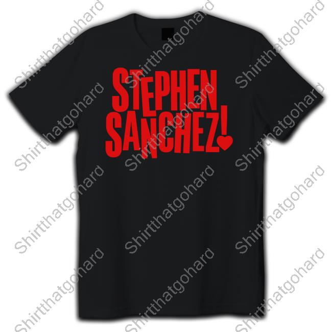 Stephen Sanchez Logo T Shirt