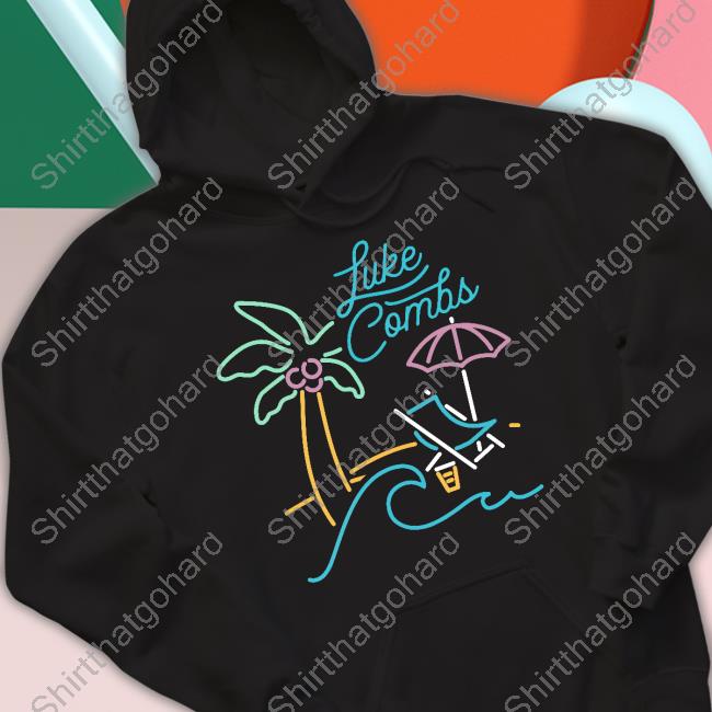 Luke Combs Neon Beach Shirt