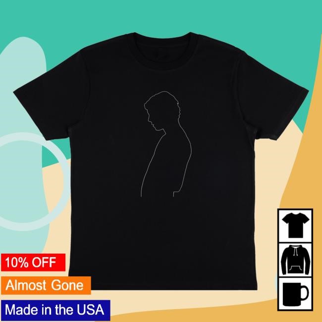 Black Friday Silhouette Embroidered New Shirt Black - Tom Odell Official Merch