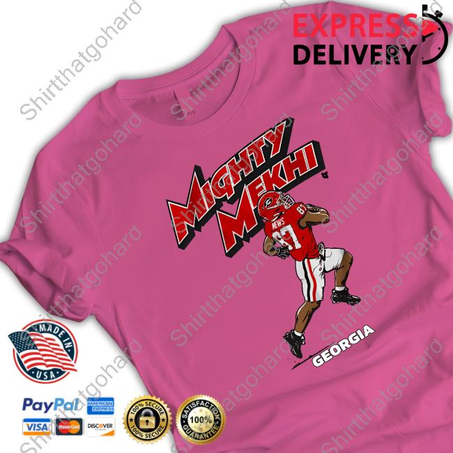 Georgia Football Mighty Mekhi Mews Shirt