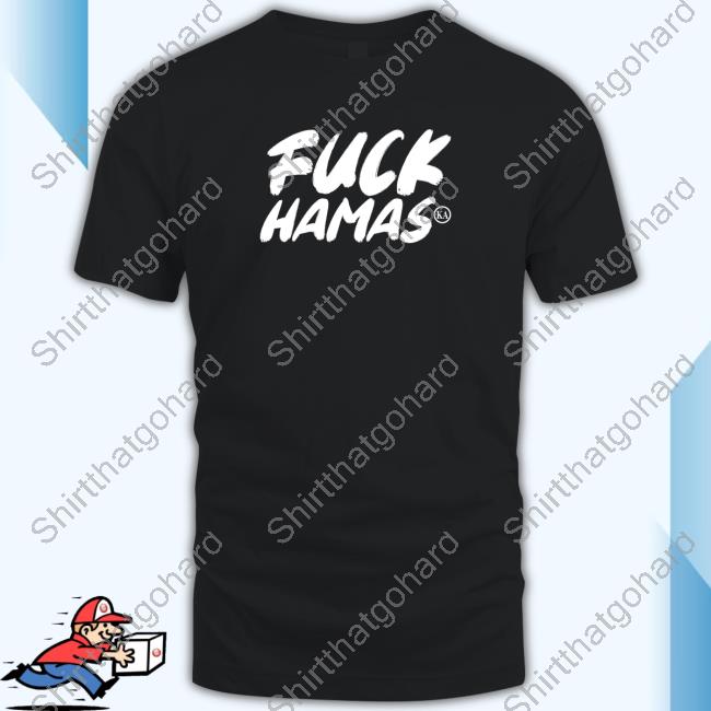 Official Hertfordshire Friends Of Israel Fuck Hamas T-Shirt