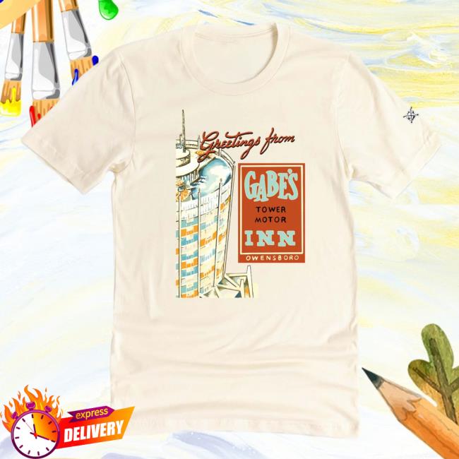 Official The Gabes Tower Postcard Tee Shirt