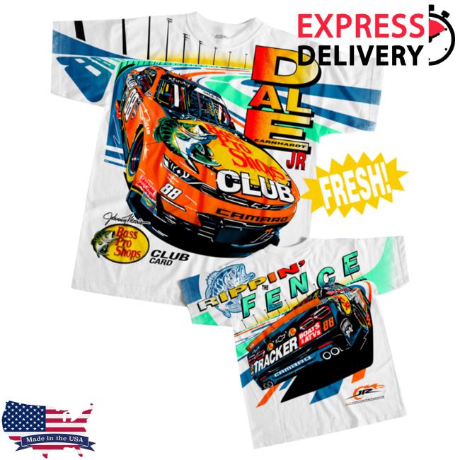 Dale Earnhardt Jr. #88 Bass Pro Shops Total Print T-Shirt