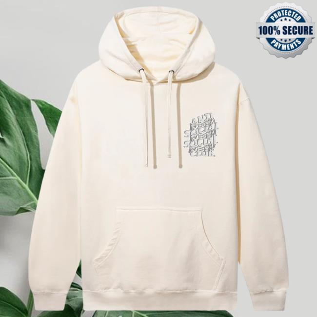 Official Anti Social Socia Lclub Shop Merch Kaburosai 2.0 Sweatshirt Hoodie - Bone