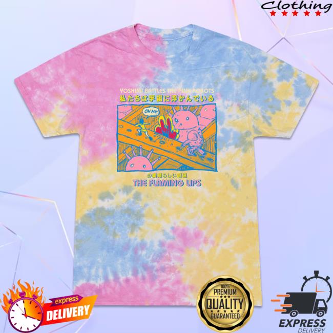 Official The Flaming Lips Store Merch Yoshimi Tie Dye New Shirt FlamingLips