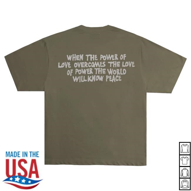 Official Chnge Clothing Peace on Earth Popover Shirt