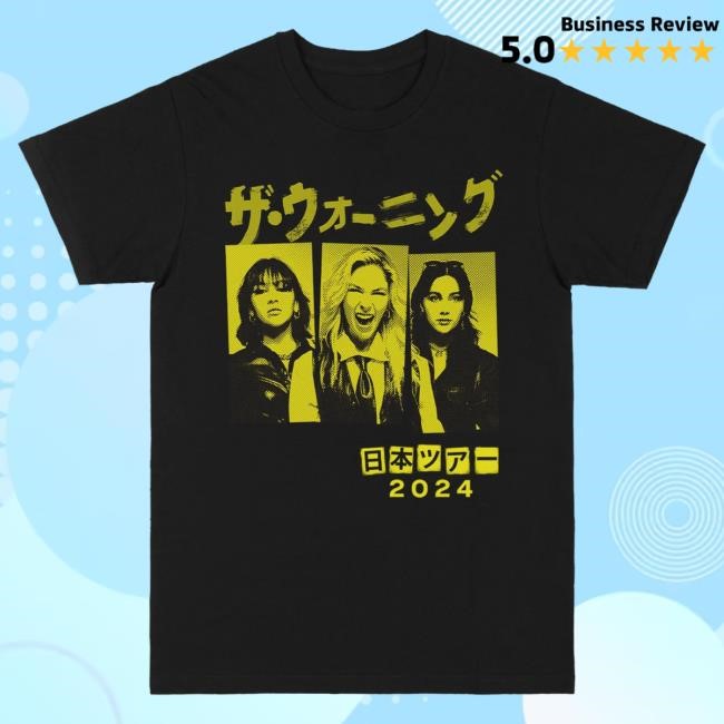 Official The Warning Merch Store The Warning Japan 2024 Official Tour Attractive Shirt The Warning Clothing Shop