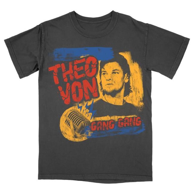 Official Theo Von 90's Green T Shirt