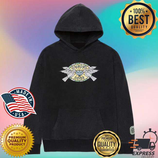 Official Overtime Tv Store OverTime Merch Diamond Doves Cathedral Pullover Sweatshirt Overtime Tv Apparel Clothing Shop