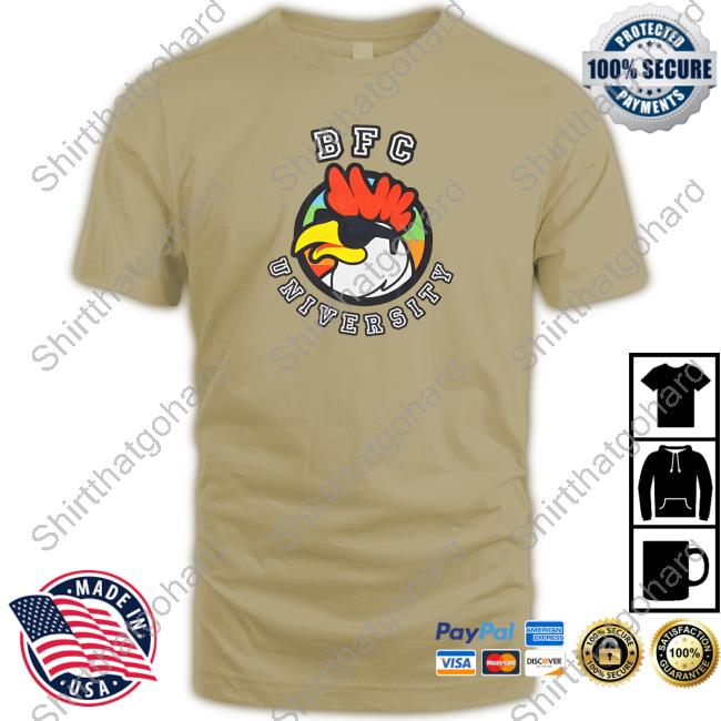 BFC University Cream Logo New Shirt