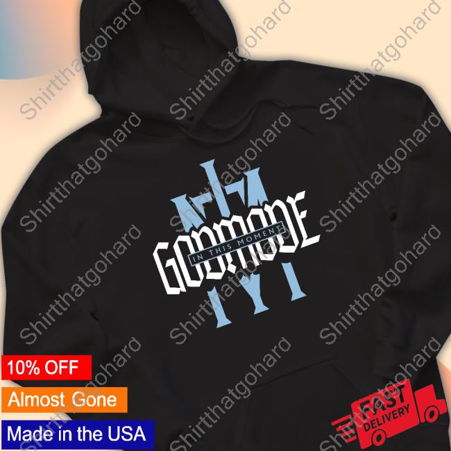 In This Moment Merch Godmode Monogram Tee Shirt