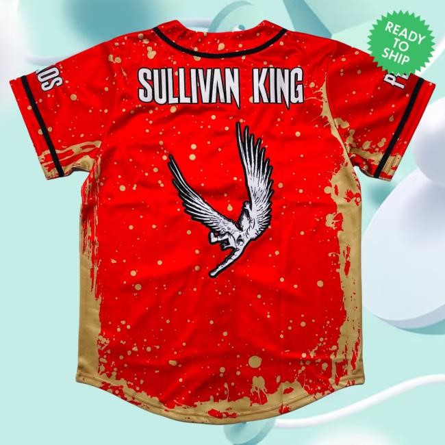 Official Sullivan King Demented "Valhalla Blood & Gold" Bassball Jersey [LIMITED EDITION] Shirt