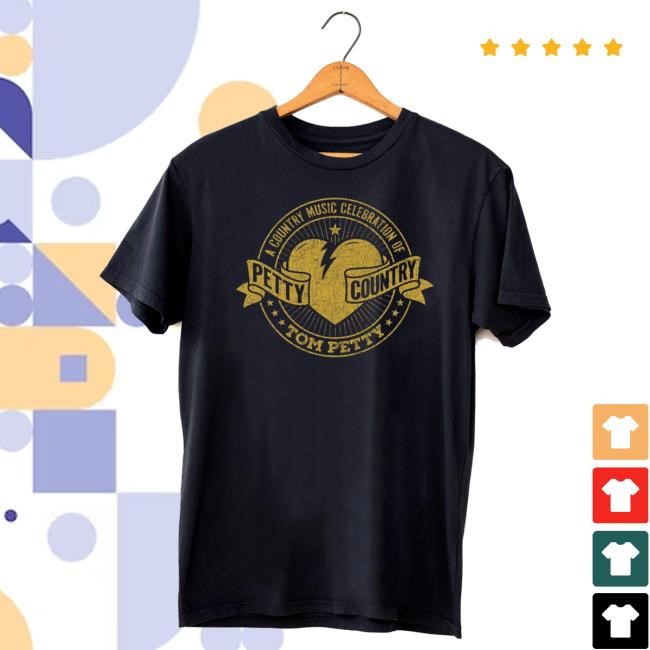 Petty Country Logo Tee Tom Petty