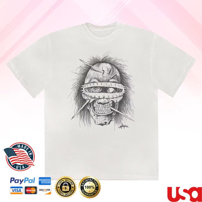 Official Travis Scott Utopia Merch Store Travis Scott Utopia B4 Tee White Travis Scott Apparel Clothing TravisScott