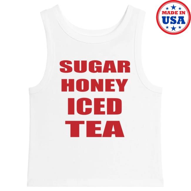 Official Latto Merch Store Latto Sugar Honey Iced Tea Tank Attractive Shirt Latto Clothing Shop