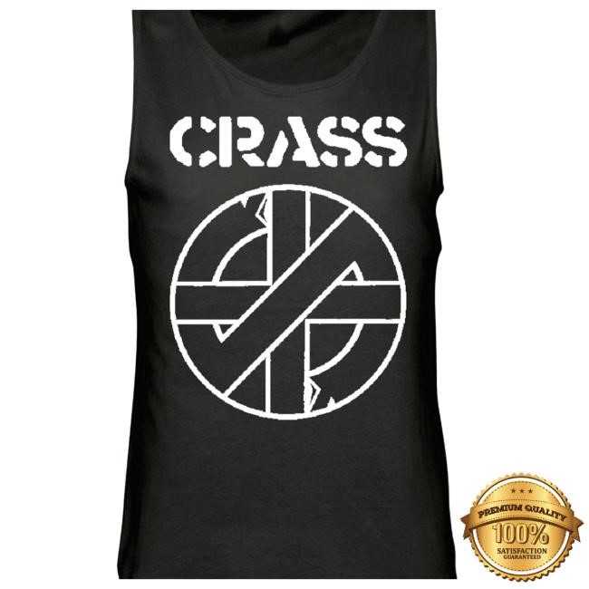 Official Steve Ignorant Crass Tank Top / Vest Tees