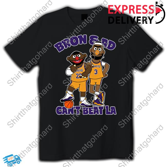 Official Cant Beat La Bron & Ad T Shirt