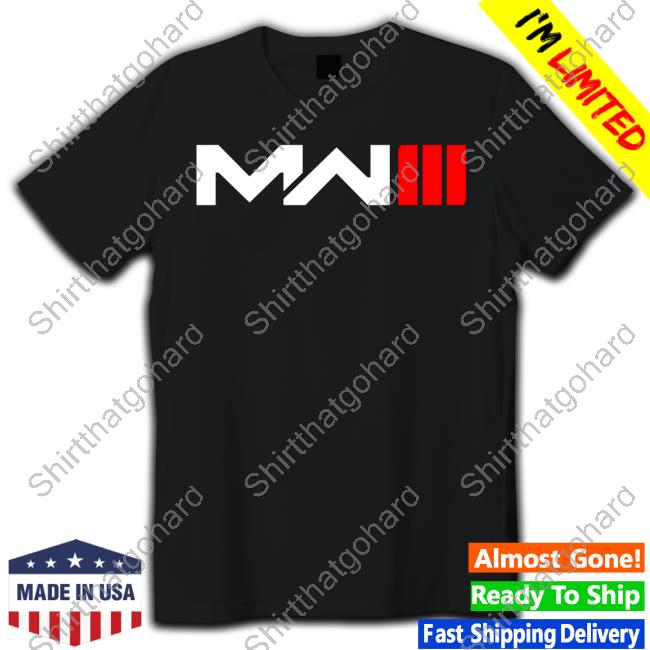 Modern Warfare III Logo Long Sleeve T Shirt