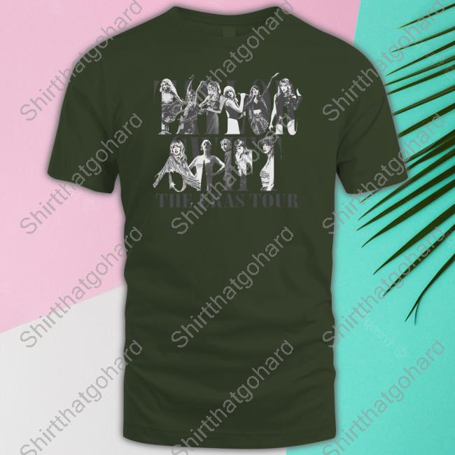 Official Taylor Swift Merch Store Taylor Swift The Eras Tour Gray Shirts