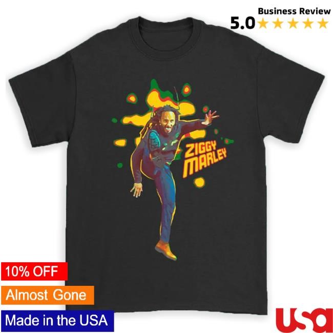 Official Ziggy Marley Merch Store Shop Ziggy Marley Kick Popover Shirt