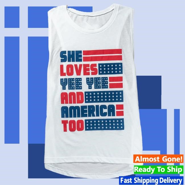 Official Yee Yee Apparel Store Loves America Tank Shirt 2024