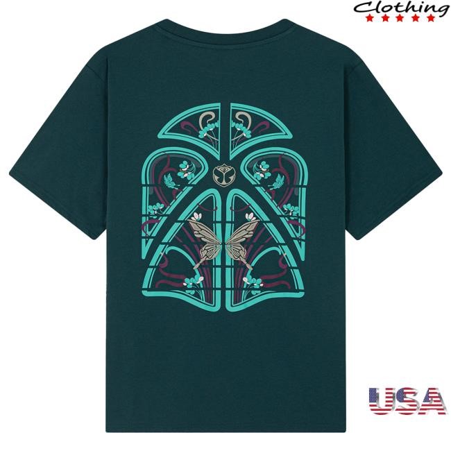 Butterfly Vitrail Tee Tomorrowland Official Merch Store Shop