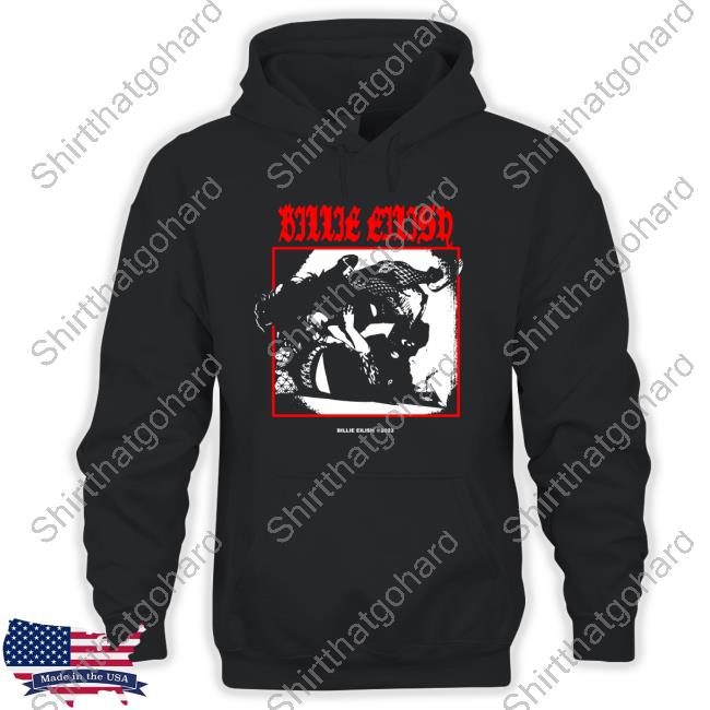 Store Billie Eilish Merch Black Masked Tee